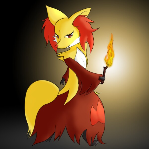 Delphox By Aoinu Fur Affinity Dot Net