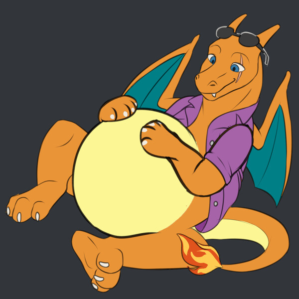 Dragon vore animation