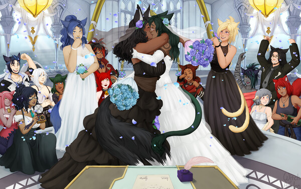 Commission Matrimony By WitchOfAvalon Fur Affinity Dot Net