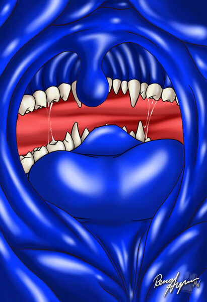 Giantess oral vore