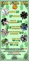 Luck o' the Irish 50% OFF SALE