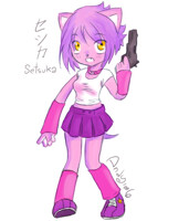 Setsuka in pink!