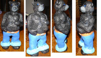 Bear sculpture commission