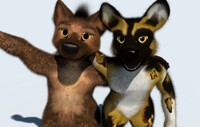 Yena and AWD rendered