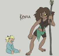 Kenza and Baby