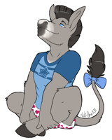 Daydreaming in Undies - By RedPandaCase