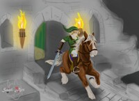 Link Rides Again~