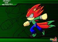 Johnny Hedgefox -Sonic Battle-