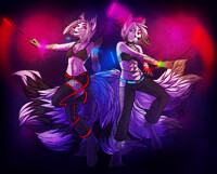 Glowsticking + Tails