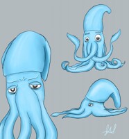 Squiddy prize sketch