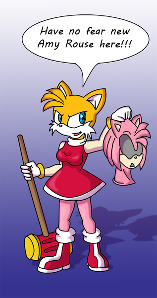 Sonic-Amy Riders by LightBell -- Fur Affinity [dot] net