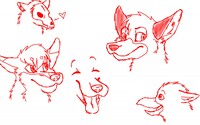 Headshot Doodles