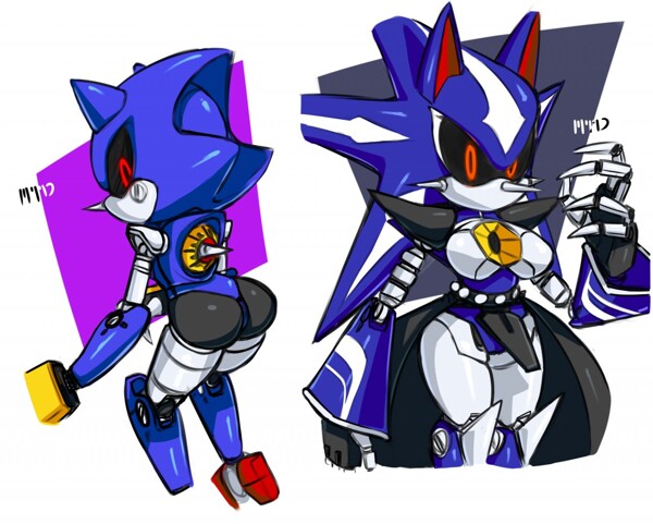 Neo Metal Sonic female organic Credit goes to the original