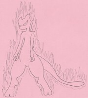 Pokémon - Mewtwo x Mew by Zerophex -- Fur Affinity [dot] net