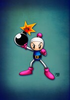 White Bomberman