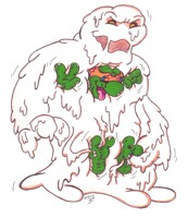 TMNT Tickle Torture: Mikey and Cement Man