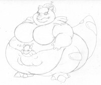 letter K fat pun kangaskhan