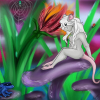 Enchanted garden 2 by Sythrawolf