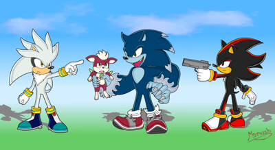 CM Bad Classic Sonic by ArtieCanvas -- Fur Affinity [dot] net