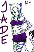 Jade Posing