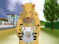 MMD wolf melting 3-3