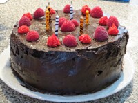 Wyndsong's Chocolate Layer Cake