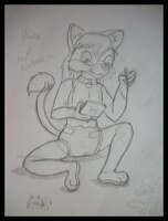 :FARW: Maho and his Nintendo .:Sketch:.