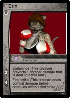 Tetsuo's Gym Magic Card: Erin