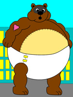 Super-Mega-Macro-Fatty-Buff-Baby Raccoon Toy