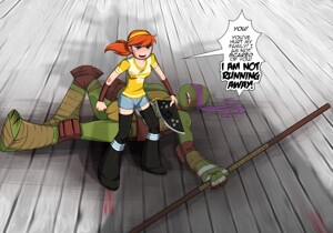 Chochi's TMNT Rule 63 - We Forget To Look Up. by Atariboy -- Fur Affinity  [dot] net