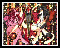 Dance of the Fire Orbs