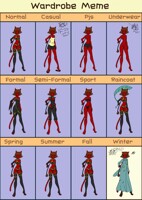 Wardrobe Meme - Tora