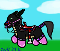 Chibi poney steel by Elementalwolf