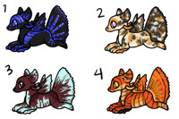 Betta Dragons for Sale ~ $3-4! 4/4 available ;u; (reposting!
