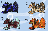 Betta Dragons ~ $2 ;u; all gone!