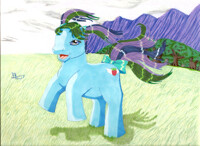FlutterBerry Pony