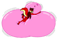 Bursty Balloon Snuggling