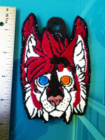 Cross-stitch badge! Open for 3 slots! 