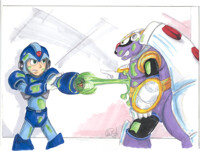Mega Man vs. Armored Armadillo 1