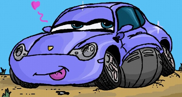 Sally Carrera from Pixar's "Cars." He mentioned ...