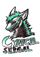 Cynical Sergal Badge