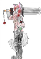 Kath Hikaru - Side Drawing by hand