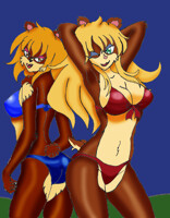 Akeno n Tahnee fan art