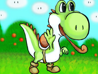 ...so I drew Yoshi