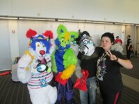 Canines meet a Human XD