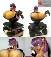 Miss Throbyn Bust (details)