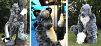 Finished Snowleopard Fursuit for Baal