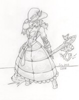 2013 Jul - Witch with Familiar