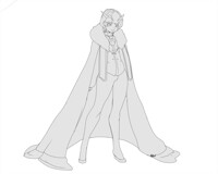 long cloaks and tight robes