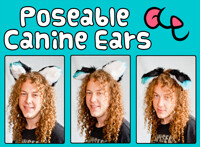 Poseable Canine Ears!